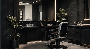 Barbershop-Innenraum