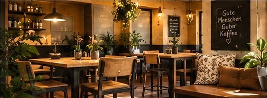 Gemütliches Café