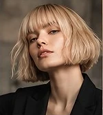 Frisur und Styling