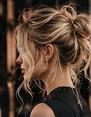 Frisur und Styling
