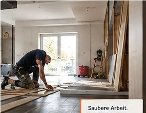 Handwerker bei der Arbeit